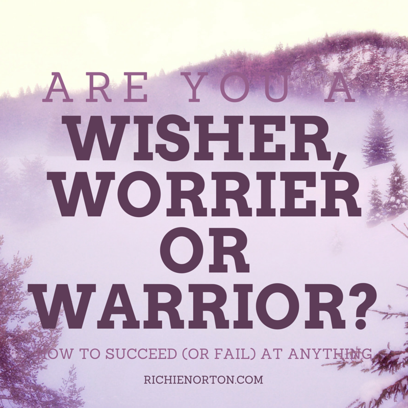 Are you a warrior_Richie Norton